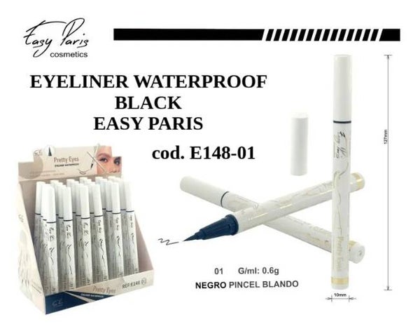 eyeliner waterproof black Easy Paris