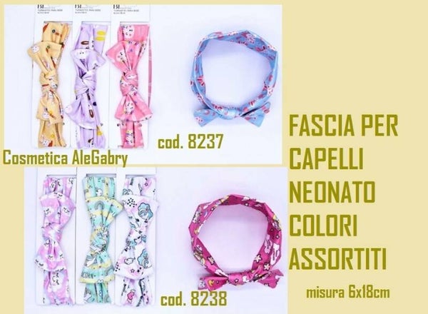 fascia per capelli neonato Coco