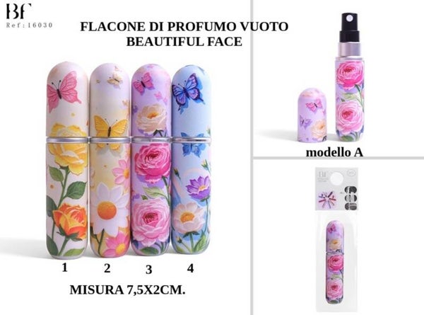 flacone per profumo vuoto Beautiful Face
