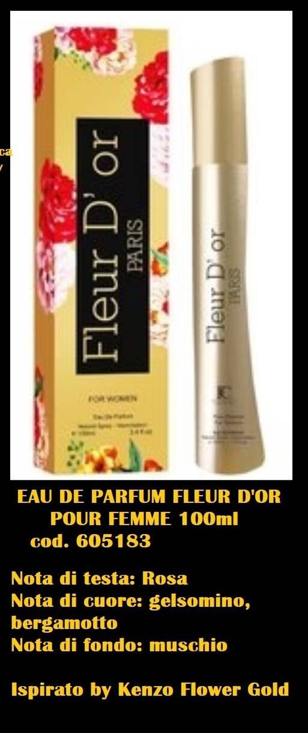 eau de parfum fleur d'or FC fragance