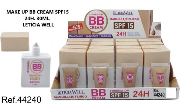 make up cream BB SPF15 Leticia Well