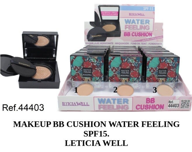 fondotinta BB cushion water feeling Leticia Well
