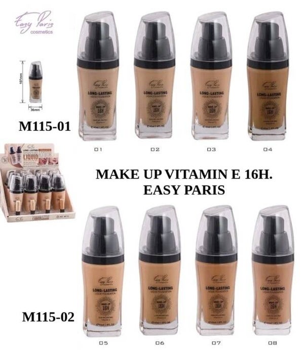 Make up vitamin E 16h Easy Paris