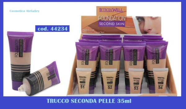 fondotinta second skin Leticia Well
