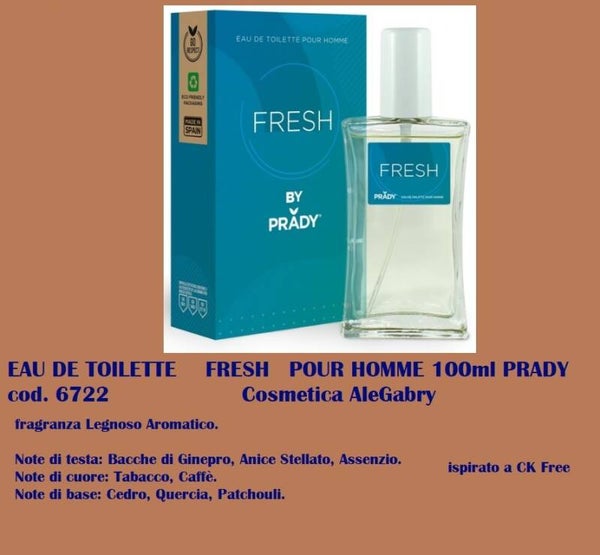 eau de toilette fresh Prady