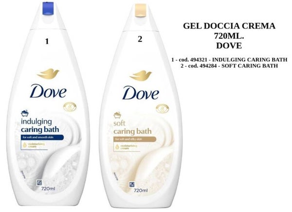 gel doccia crema Dove