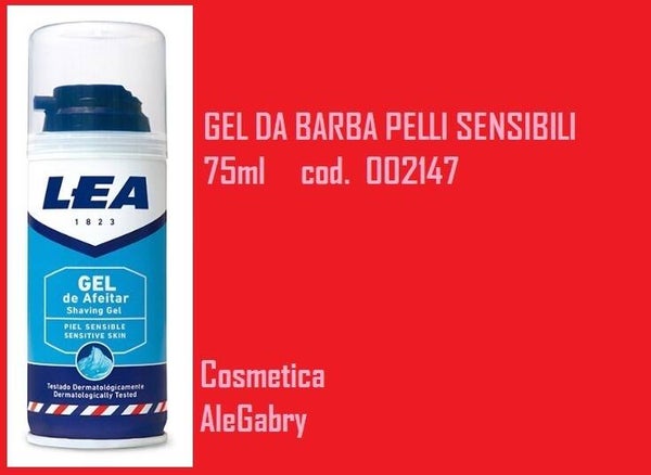 gel da barba Lea