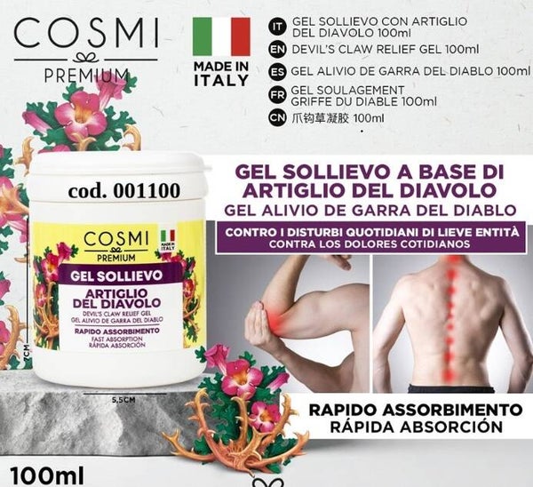 gel sollievo artiglio del diavolo Cosmi