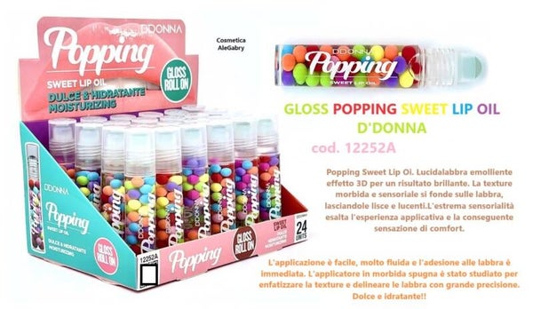 gloss popping sweet lip oil D'Donna