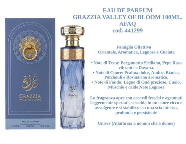 eau de parfum grazzia valley of bloom Afaq