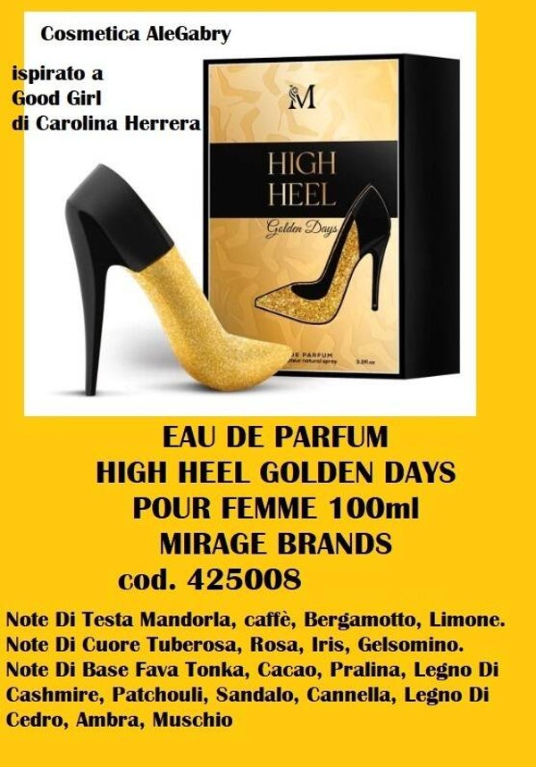 eau de parfum high heel  Mirage Brands