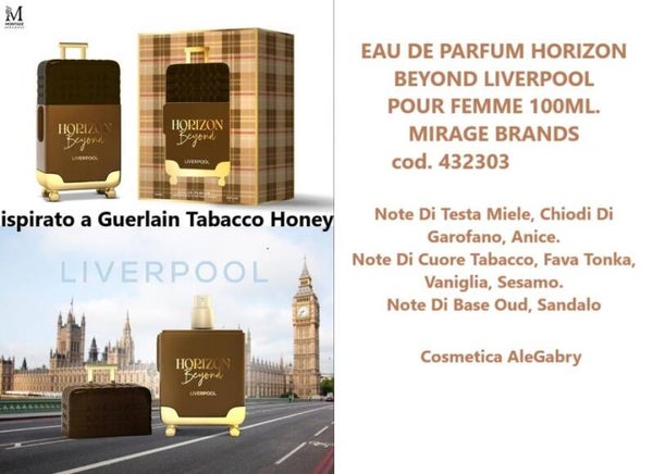eau de parfum horizon beyond liverpool Mirage Brands