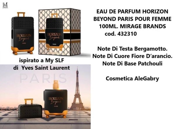 eau de parfum horizon beyond paris Mirage Brands
