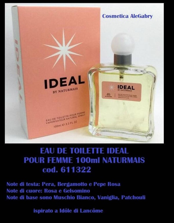 eau de toilette ideal Naturmais