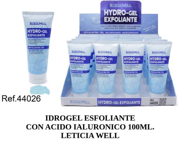 idrogel esfoliante con acido ialuronico Leticia Well
