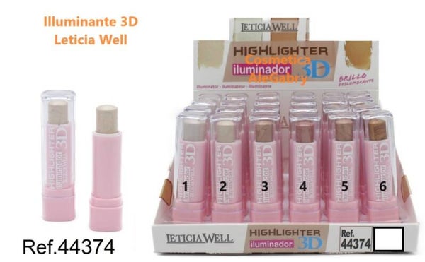 illuminante in stick 3D Leticia Well