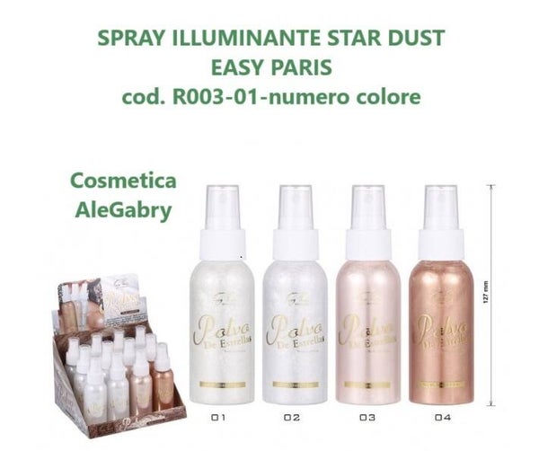 illuminante spray star dust Easy Paris
