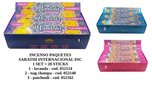 incenso mandala Sarathi International