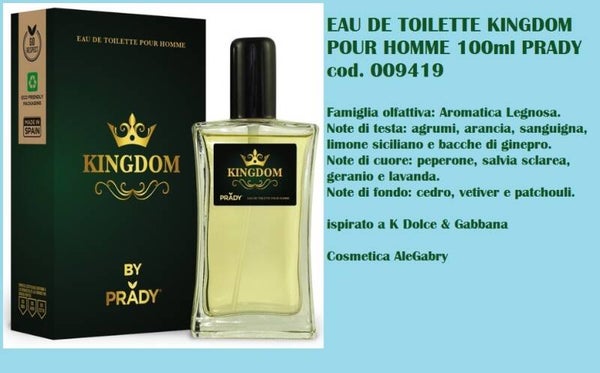 eau de toilette kingdom Prady