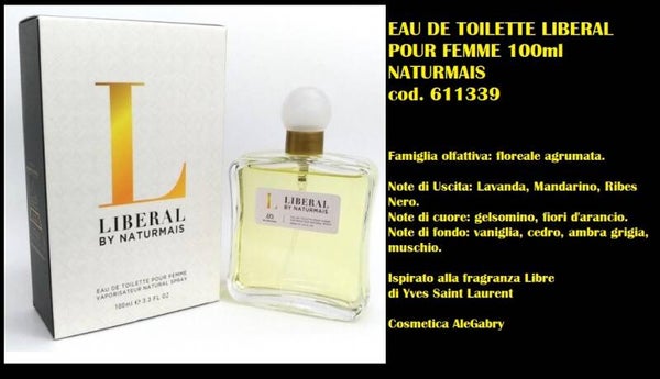 eau de toilette liberal Naturmais