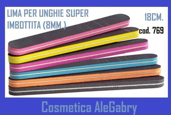 lima super imbottita 8mm beauty care