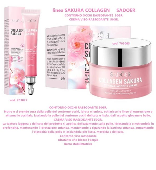 set linea sakura collagen Sadoer