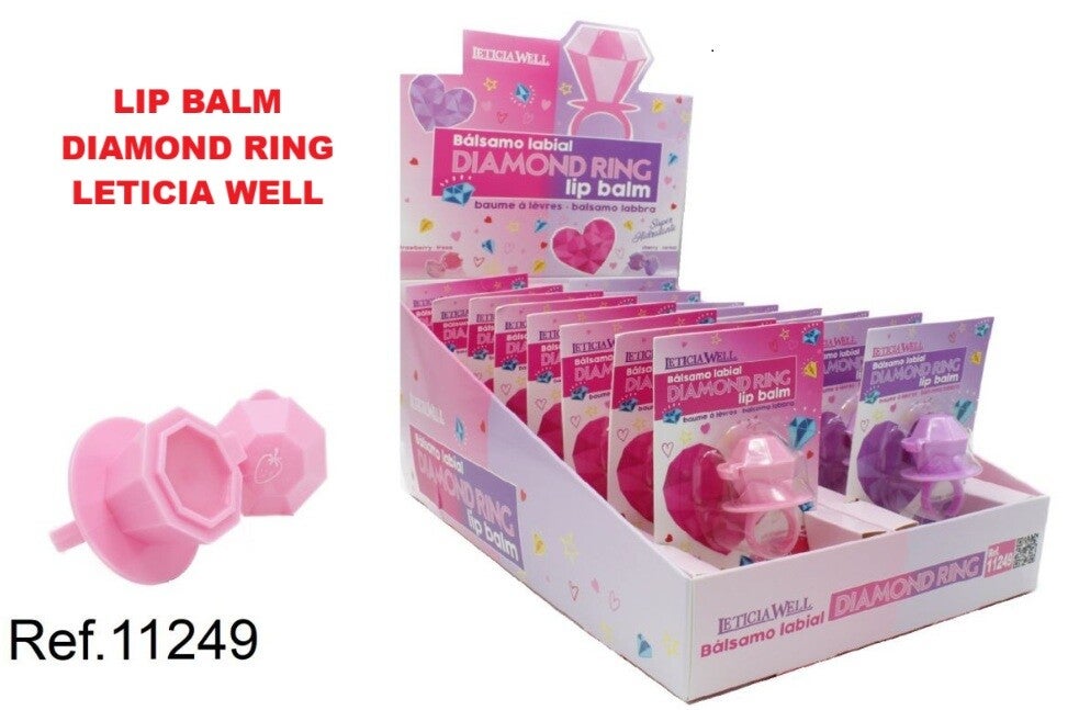 balsamo labbra diamond ring Leticia Well