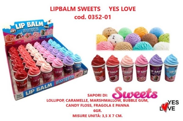 balsamo labbra sweets Yes Love
