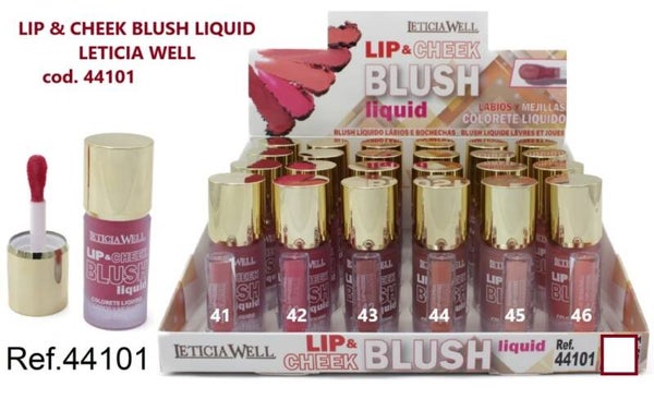 lip & cheek blush liquid Leticia Well