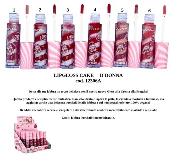 lipgloss cake D'Donna