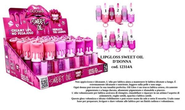 lipgloss sweet oil D'Donna