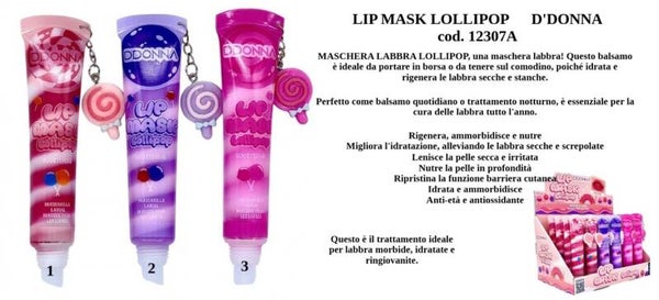 lip mask lollipop D'Donna