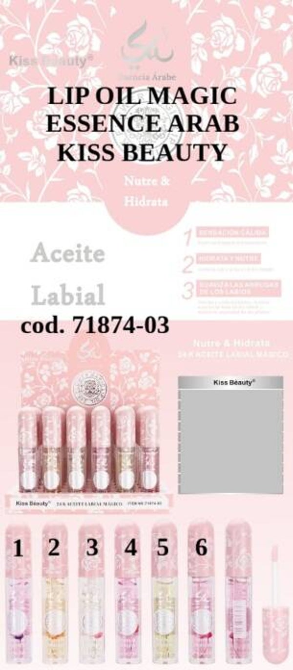 lip oil magic essenza araba Kiss Beauty