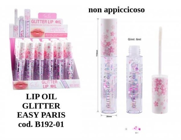 lip oil glitter Easy Paris