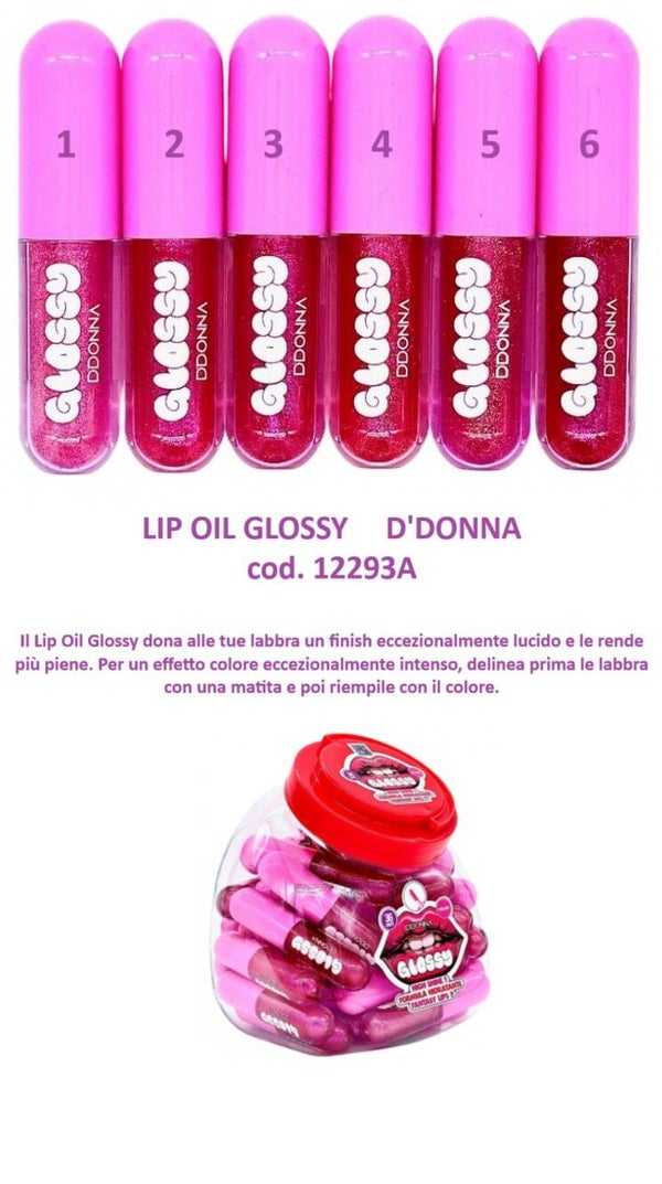 lip oil glossy D'Donna