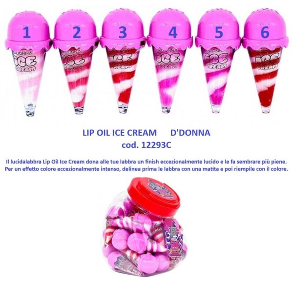 lip oil ice cream D'Donna