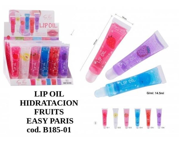 lip oil idratante alla frutta Easy Paris