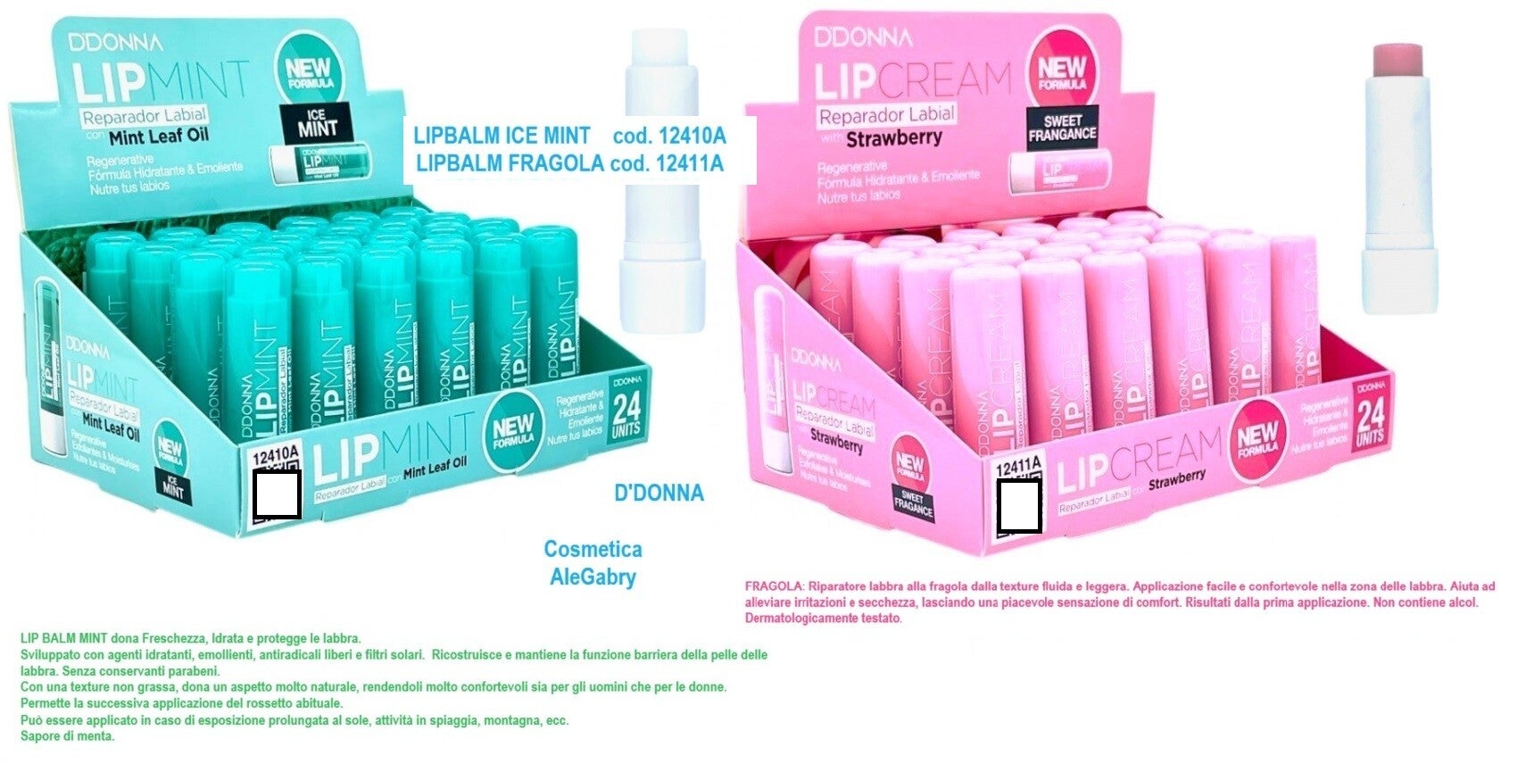 balsamo labbra  D'Donna