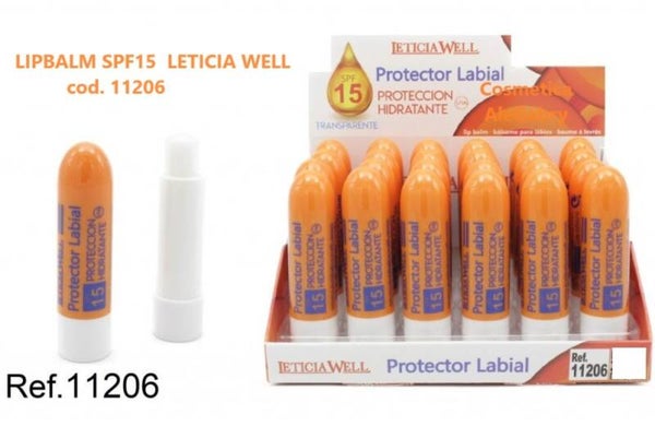 balsamo labbra SPF15 Leticia Well