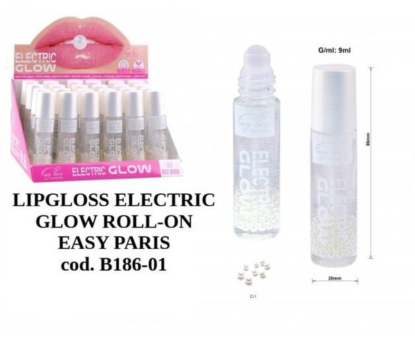 lipgloss electric glow roll on Easy Paris