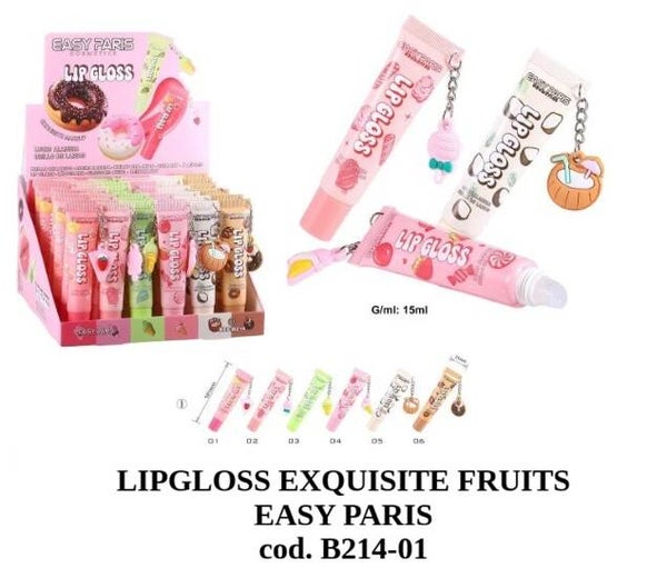 lipgloss exquisite fruits Easy Paris