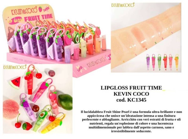 lipgloss fruit time Kevin & Coco