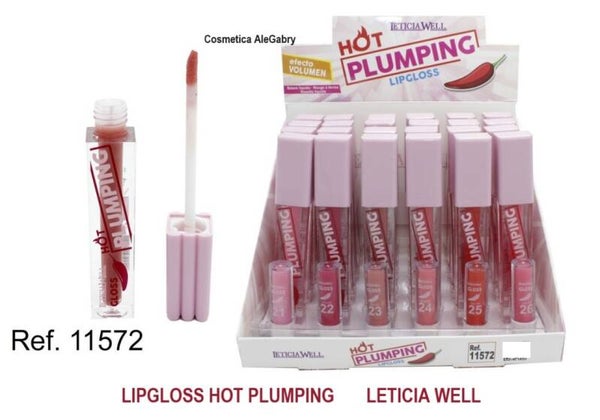 lipgloss hot plumping Leticia Well