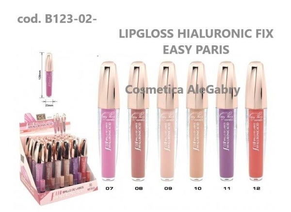 lipgloss hialuronic acid Easy Paris
