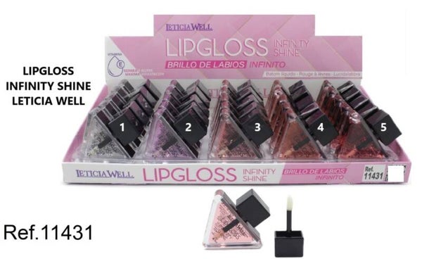 lipgloss infinity shine Leticia Well
