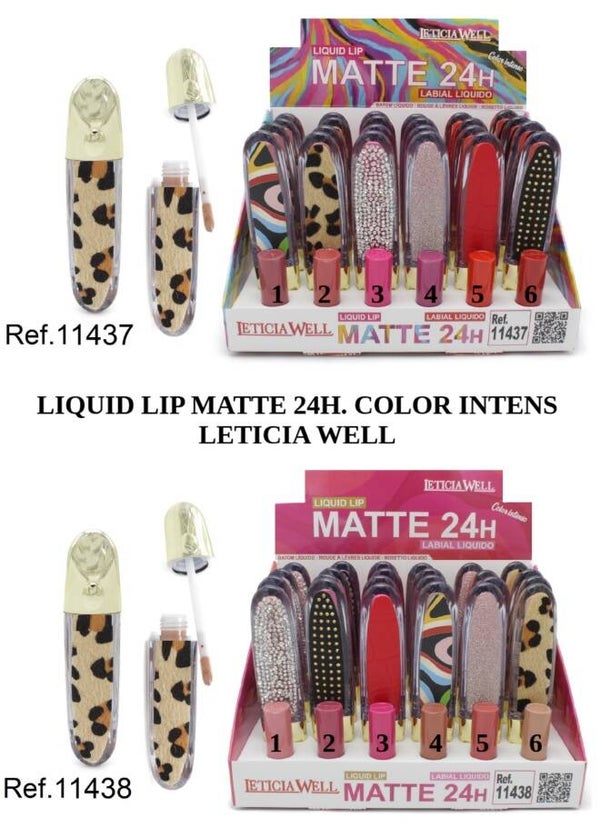 liquid lip matte color intens Leticia Well