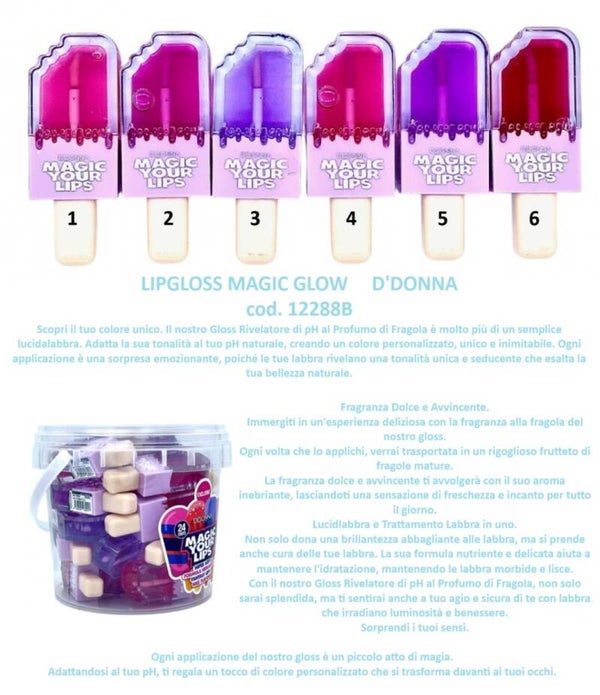lipgloss magic glow D'Donna