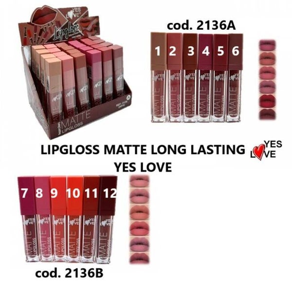 lipgloss matte Yes Love