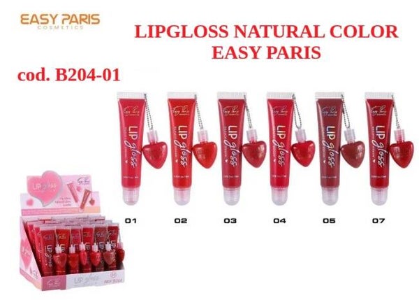 lipgloss natural color Easy Paris