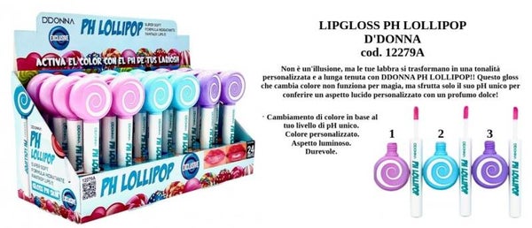 lipgloss ph lollipop D'Donna